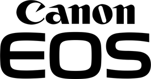 Canon E O S Logo Black PNG Image