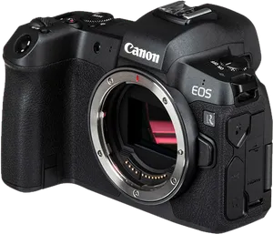 Canon E O S R Mirrorless Camera Body PNG Image