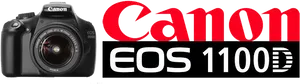 Canon E O S1100 D Cameraand Logo PNG Image