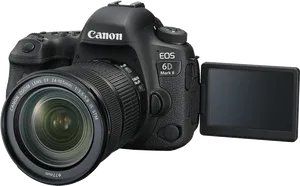 Canon E O S6 D Mark I I D S L R Camera PNG Image