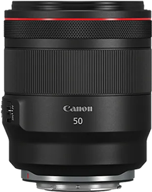 Canon50mm Lens Product Shot PNG Image