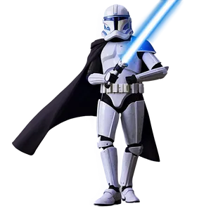 Captain Rex With Lightsaber Png 74 PNG Image