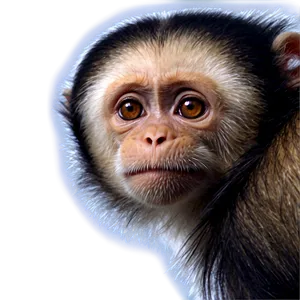 Capuchin Monkey Illustration Png Hjo PNG Image