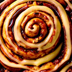 Caramel Pecan Cinnamon Roll Png Bnk PNG Image