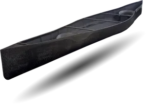 Carbon Fiber Canoe Isolated PNG