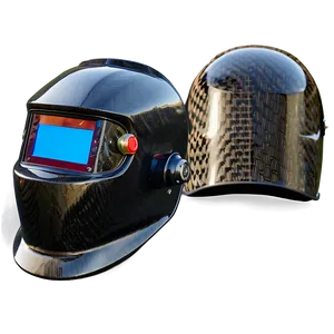 Carbon Fiber Welding Helmet Png 06292024 PNG Image