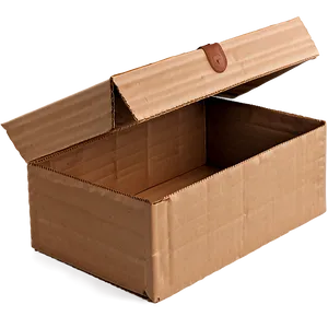 Cardboard Box Open Lid Png Fbh64 PNG Image