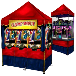 Carnival Game Booths Png 06122024 PNG Image