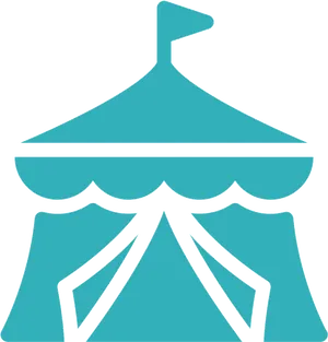Carnival Tent Icon PNG Image