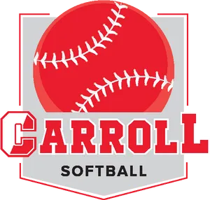 Carroll Softball Team Logo PNG Image