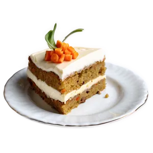 Carrot Cake Slice Png Uyl PNG Image