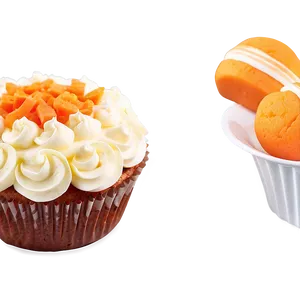 Carrot Cupcakes Png Isw PNG Image