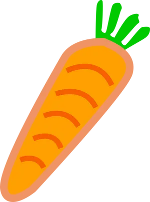 Carrot Icon Graphic PNG Image