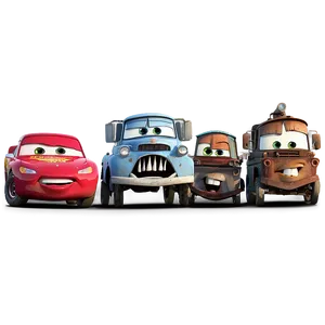 Cars 2 Movie Characters Png Ofd PNG Image