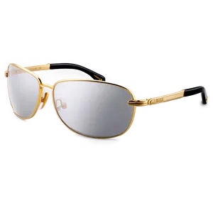 Cartier Gold Glasses Png Wou PNG Image