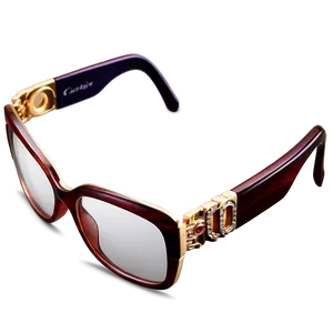 Cartier Square Glasses Png Wdx86 PNG Image