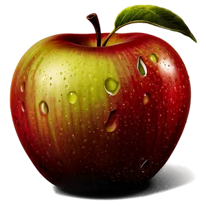 Cartoon Apple With Bite Marks Png Jmn22 PNG Image