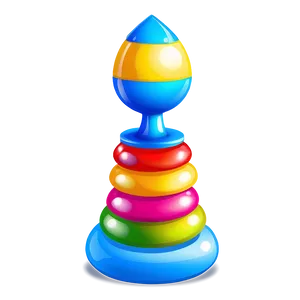 Cartoon Baby Rattle Png Ieh44 PNG Image