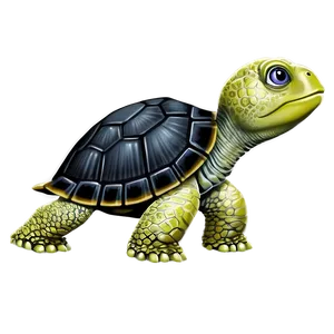 Cartoon Baby Turtle Png Cpv78 PNG Image