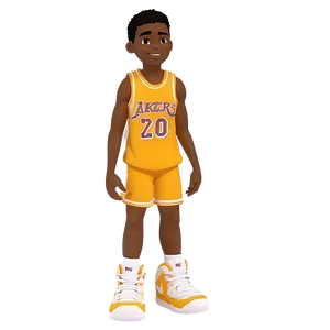 Cartoon Basketball Boy Png 80 PNG Image