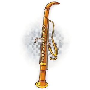 Cartoon Bassoon Image Png Oxi PNG Image