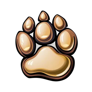 Cartoon Bear Paw Png Cbe PNG Image