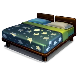 Cartoon Bed Emoji Png Wjt PNG Image