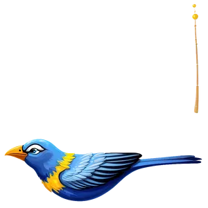 Cartoon Bird Flying High Png 06202024 PNG Image