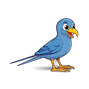 Cartoon Bird With Worm Png 37 PNG Image