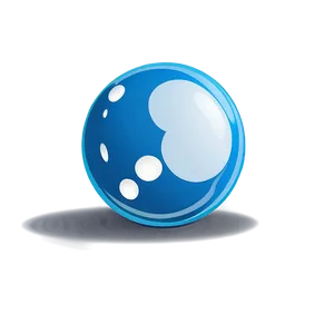 Cartoon Blue Ball Png Cvi PNG Image