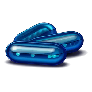 Cartoon Blue Pill Png Ncb PNG Image