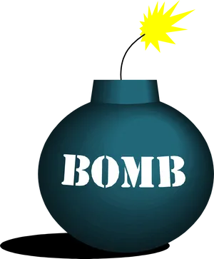 Cartoon Bomb Illustration PNG Image