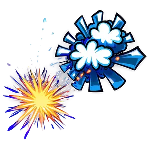 Cartoon Boom Explosion Png Tuw PNG Image