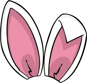 Cartoon Bunny Ears Clipart.png PNG Image