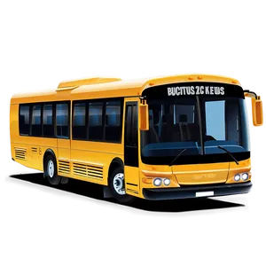 Cartoon Bus C PNG Image