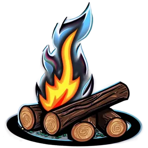 Cartoon Campfire Image Png Rct1 PNG Image