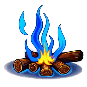 Cartoon Campfire Png Lfi PNG Image