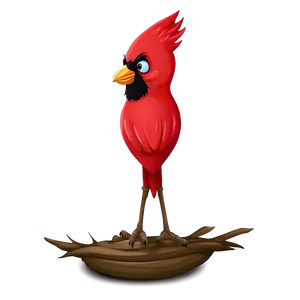 Cartoon Cardinal Bird Png 57 PNG Image