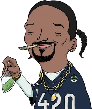 Cartoon Character420 Culture Illustration.png PNG Image