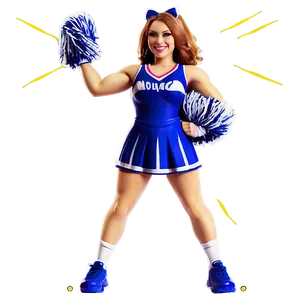 Cartoon Cheerleader Png Pbx3 PNG Image