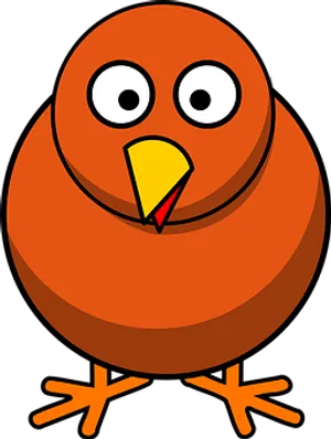 Cartoon Chicken Illustration PNG Image