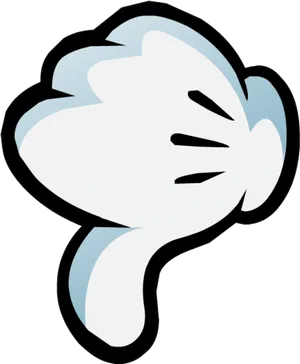 Cartoon Cloud Blowing Wind PNG Image