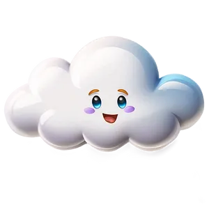 Cartoon Cloud Emoji Png Xgm37 PNG Image