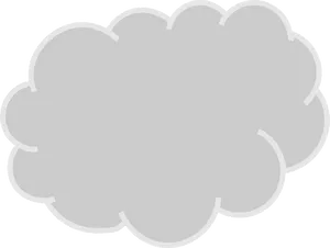 Cartoon Cloud Vector Illustration PNG Image