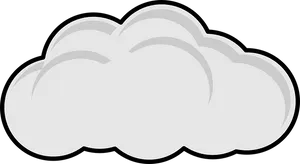 Cartoon Cloud Vector Illustration PNG Image