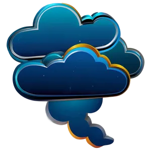 Cartoon Cloud Vector Png 06262024 PNG Image