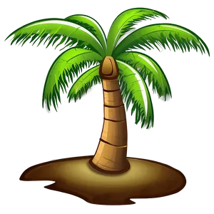 Cartoon Coconut Tree Png Hpg PNG Image