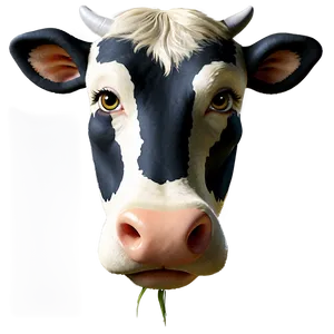 Cartoon Cow Face Png 64 PNG Image