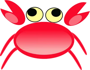 Cartoon Crab Graphic PNG Image