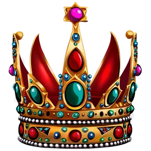 Cartoon Crown A PNG Image